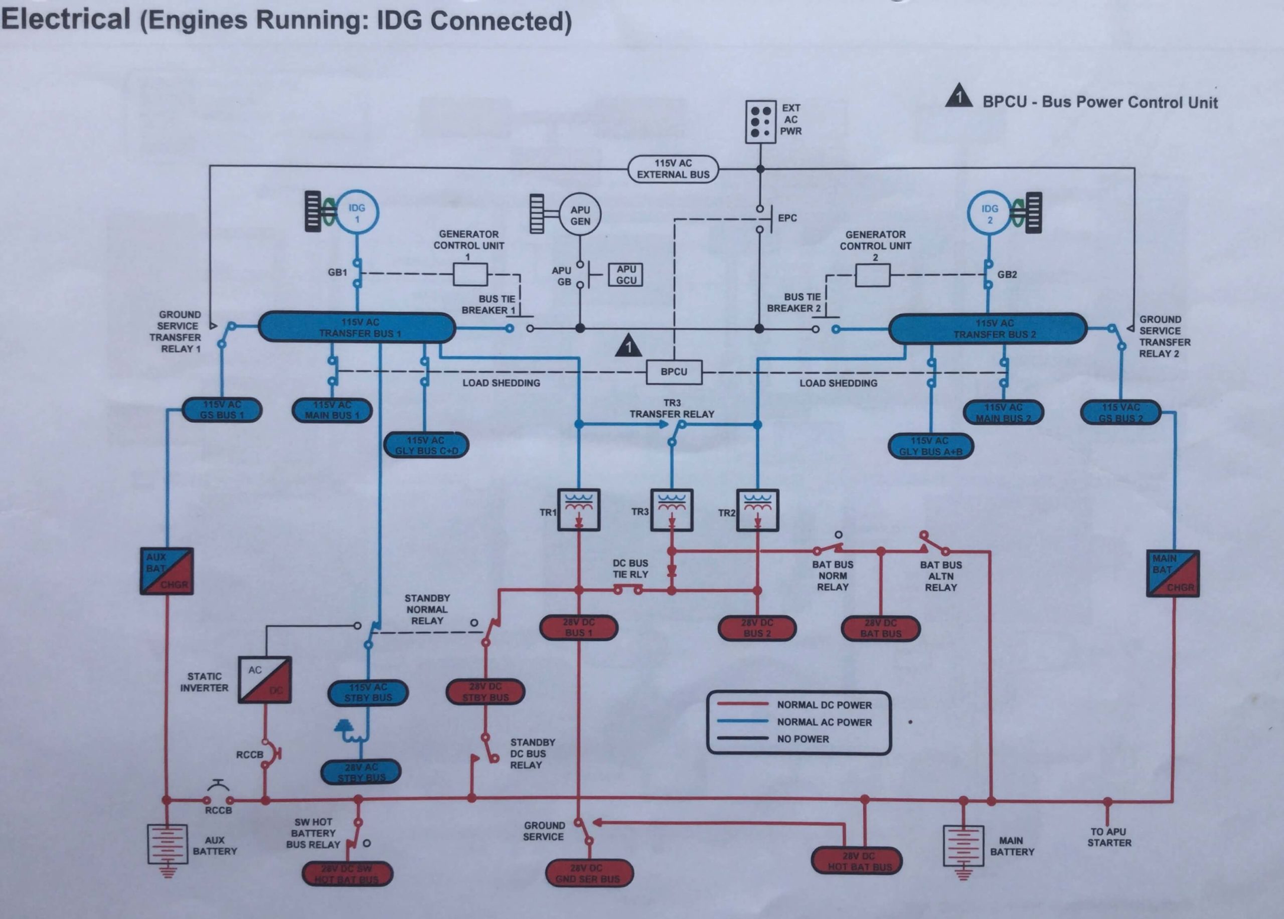 Boeing 737800 Diagrams Hydraulic Electrical Air conditioning
